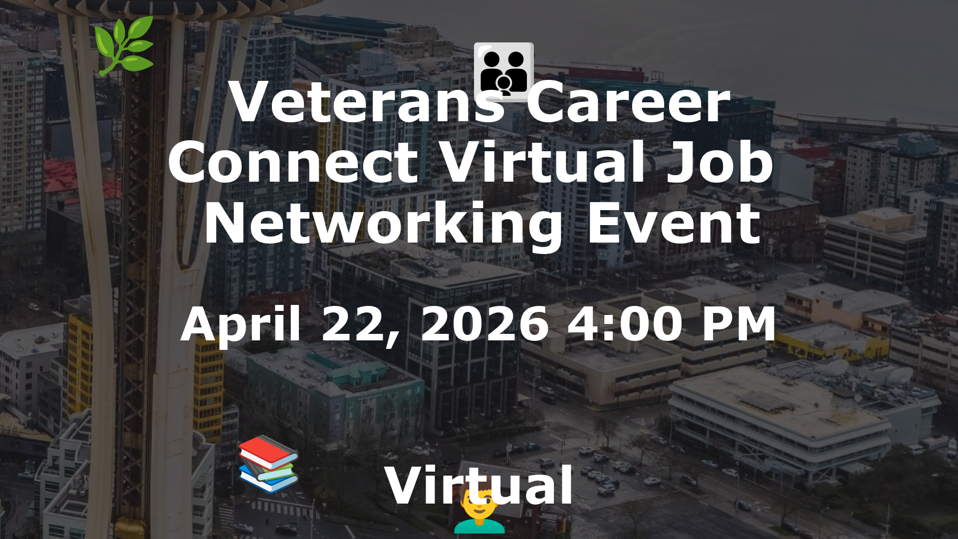 Veterans Career Connect Virtual Job  Networking Event event image